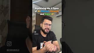 Types of Artificial Intelligence: From Narrow AI to Super AI Explained #coding #codewithdeveloper