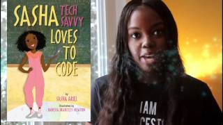 Sasha Tech Savvy Loves to Code Book Promo