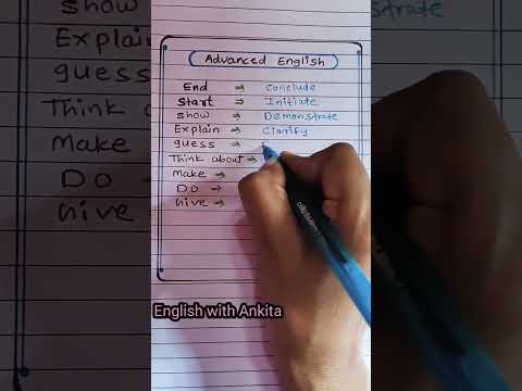 Advanced English Vocabulary for you!🎊  #englishvocabulary #english #englishgrammar #education #fyp