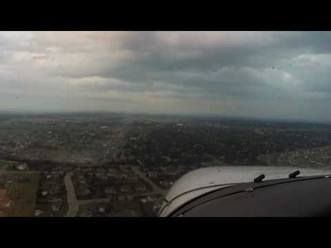 IFR training (practice VOR/DME rwy 8 KLNS)