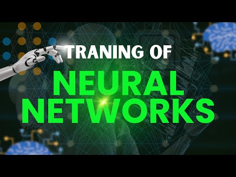 Traning Of Neural Networks | How To Train Neural Networks | WeekendAi