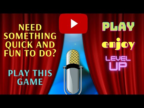 Click On This Quick, Fun, And Easy YouTube Game For Viewers And Content Creators