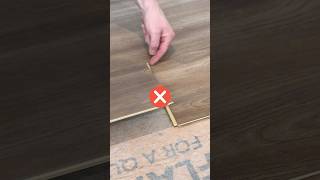 Installing LVP Drop Lock System In Reverse #lvpflooring #floorcontractor #synthwave #tips #installs