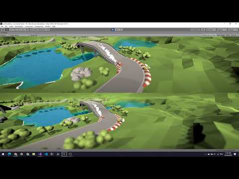 Low Poly Racer with local multiplayer