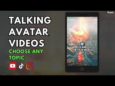 Create a talking avatar ai video