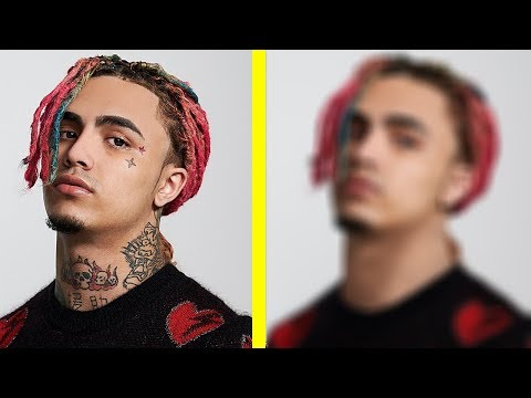 see lil pump without tattoos [photoshop tutorial]