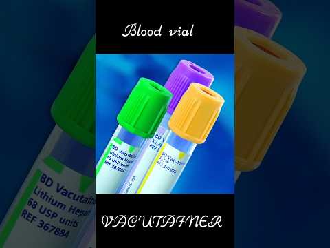 Blood culture vial | Vacutainer #medicos#vacutainer#shorts#bloodvial