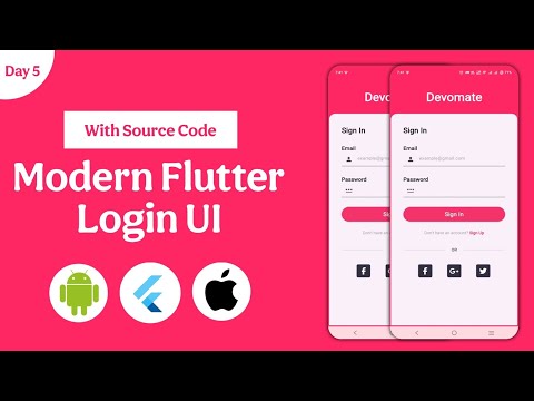 Flutter Login UI Design | Minimal & Modern Login Screen in Flutter | Day 5 of 30 Days UI Challenge