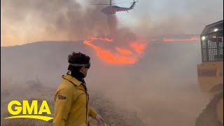 New wildfires break out in Southern California