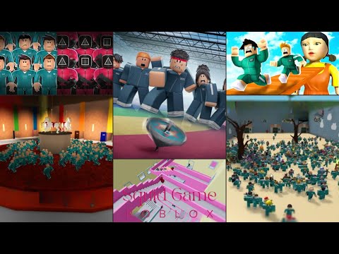 Roblox 456 Players Squid Game Gameplay