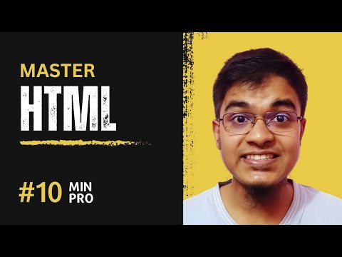 The Secret Nobody Tells You: Learn HTML in 10 Minutes