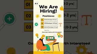 🌟Beetonz Infotech Hiring in Surat Flutter ,iOS & Android Developer jobs 0-2 years #itjobs #short