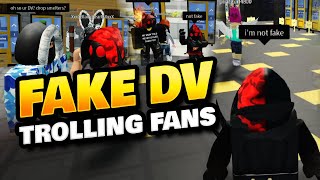 DV is Imposter as Fake DV in Roblox Islands