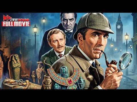SHERLOCK HOLMES AND THE DEADLY NECKLACE (1962) - Christopher Lee as SHERLOCK HOLMES | MYSTERY Movie