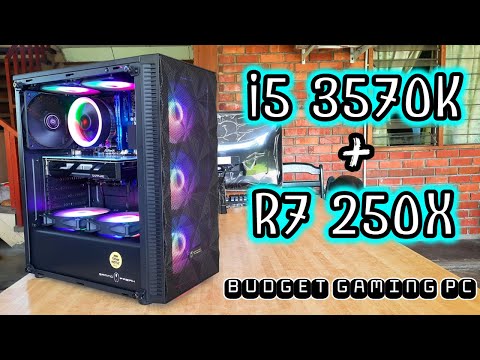 i5 3570K Budget Gaming Pc | Sapphire R7 250X 2GB DDR5 | NimeZ Modded Gpu Driver & Ghost Spectre OS