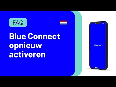 Hoe reactiveert u uw Blue Connect?