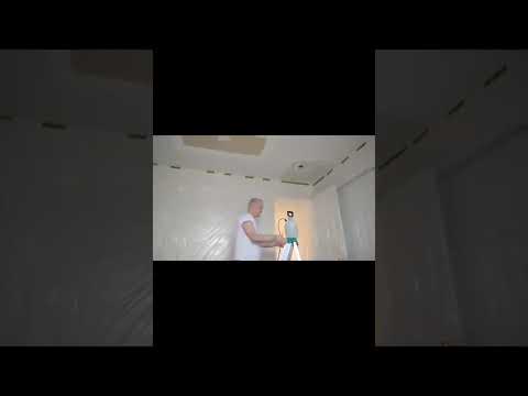Is it easy to remove a stippled ceiling? @TedMcMinnis #diy #removestippling #home