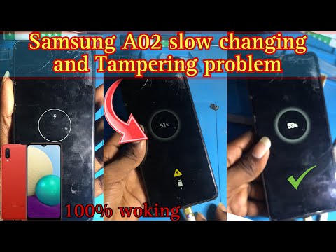 How to fix Samsung A02/M02 slow charging problem ||temperature problem 100% fix solution ||සිංහලෙන්