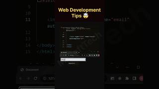 Web development Tips 🤯 #webdesign #webdevelopment #coding #tips #tricks #frontendcourse #shorts