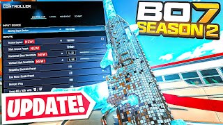 *NEW* #1 BEST SETTINGS TO USE in BLACK OPS 7 SEASON 2! 🎮 (BO7 Best Controller Settings PS5/XBOX/PC)
