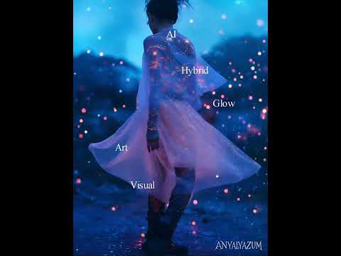 ‘HYBRID GLOW’ AI Fashion video #aivideo