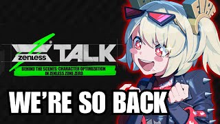 The ZZZ 2.5 Dev talk has me excited for the future