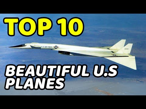 Top 10 Best Looking American Aircraft Ever Made | Curious List