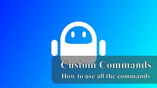 Custom Commands plugin Tutorial - Bot X Creator
