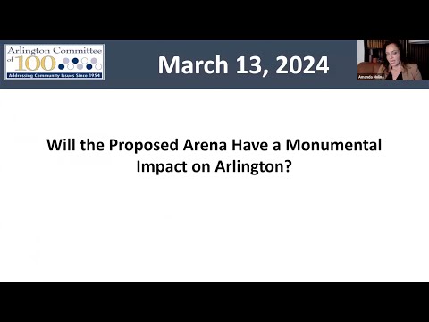 Will the Proposed Arena Have a Monumental Impact on Arlington?