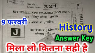 9 february 12th History Set J Answer key 2026 | 12th history answer key all set a,b,c,d,e,f,g,h