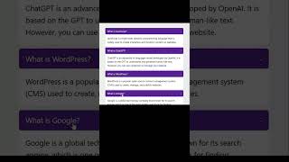 Simple Modern JavaScript CSS Accordion #tutorial #javascript #css #accordion