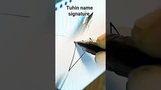 tuhin name signature