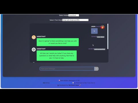 How to Build a Multi-AI Group Chat: Local & Cloud Models | (React  OpenRouter  Ollama  DeepSeek-R1)