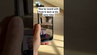 Record with front and back camera at the same time ⚡️