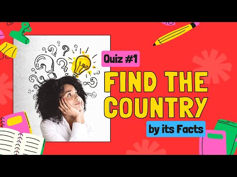 Quiz Episode 1 - Find the Country by its Facts #Trending #CountryPuzzle #QuizTime #WorldFactsGame
