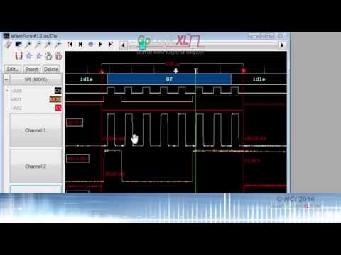 Logic Analyzer GoLogicXL: Scope example (ScopeLink #05)