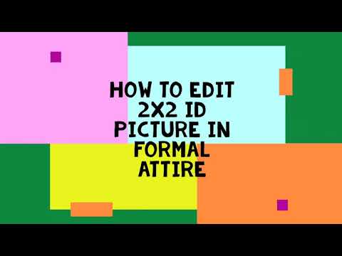 How to edit 2x2 ID picture in formal attire white background.Rush ID. Get to know Warp & Refine Edge