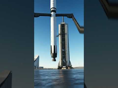 The Incredible Feat: How SpaceX CAUGHT a Rocket Booster for the First Time #animation #space #spacex
