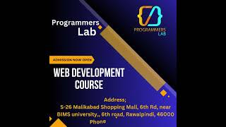 web development course in Rawalpindi Islamabad