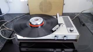 Philips portable record player - tube powered