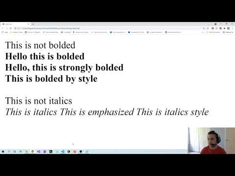 HTML Formats with Tags