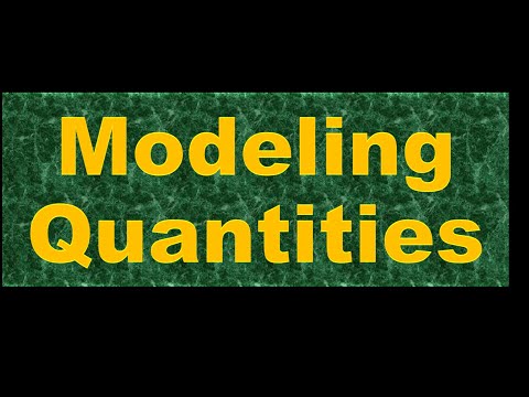 Modeling Quantities