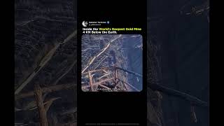 Inside the World’s Deepest Gold Mine 😳🔥