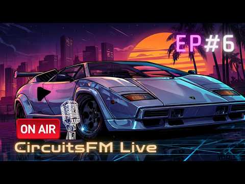 CircuitsFM Live #6 | Cassette Years | Synthwave Mix