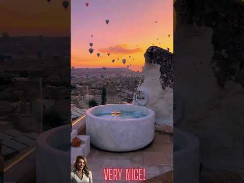 Very nice! #SunsetViews #HotAirBalloons #TerraceViews #TravelInspiration  Visit: interluxmag.com