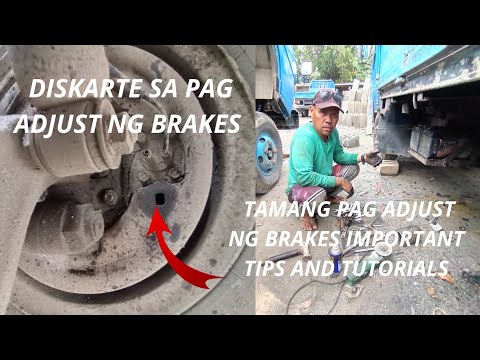 PAANO ANG TAMANG PAG ADJUST NG BRAKES SA ATING SASAKYAN