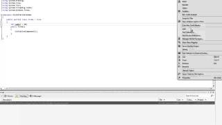 COMP100 - Programming 1 - Lesson 4 - How to Create Global Variables in C#