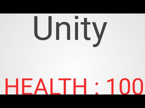 Health system - Unity tutorial
