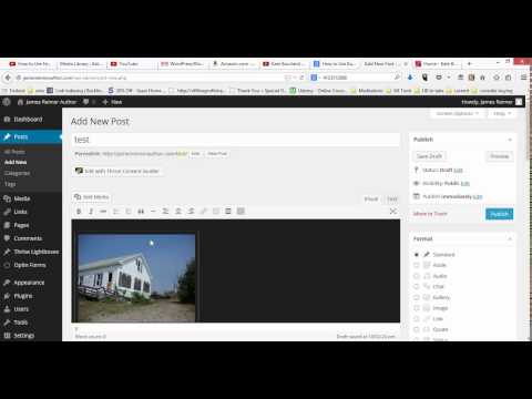 How to Upload An Image to Your Wordpress Blog Post