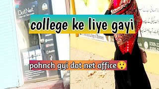 Ghar se gai college ke liye or pohnch gayi dotnet office.....kiu😲